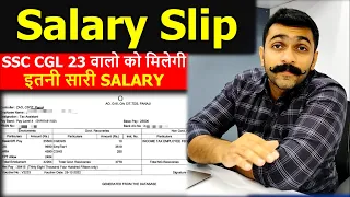 SSC CGL 2023 वालो को मिलेगी इतनी सारी Salary | Income Tax Assistant salary slip Income Tax TA Salary