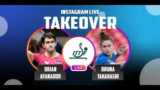 🇵🇷Brian Afanador calls 🇧🇷Bruna Takahashi | Instagram Live Takeover