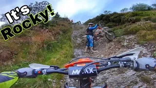 CAN THE KTM 250 EXC MAKE IT UP THIS HILL CLIMB ??