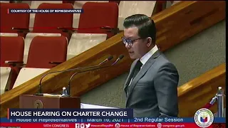 House hearing on charter change