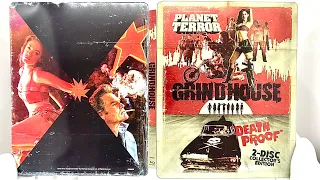 Grindhouse: Planet Terror & Death Proof Collectors Edition BluRay Steelbook Unboxing! (HD)