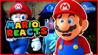 Mario Reacts To SMG4: The Watermelon Man!