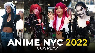 ANIME NYC 2022 4K COSPLAY MUSIC VIDEO COSPLAY HIGHLIGHTS NEW YORK ANIME COMIC CON CONVENTION