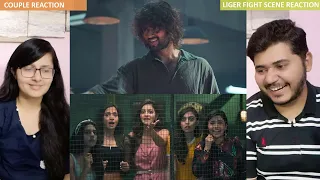 Couple Reaction on Liger Fight Scene | Vijay Deverakonda, Ananya Pandey, Ronit Roy