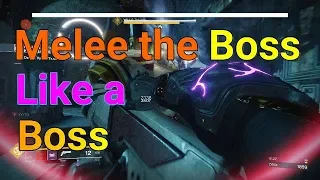 Solo Melee'ing the Boss - Sentinal and Synthoceps - Tree of Probabilities