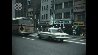 1968 - Tokyo - Japan - Streets - Everyday Life - Tokio - 1960s - 8mm - Straßen - Alltag - 1960er