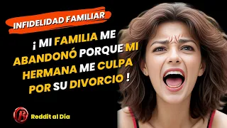 r/Mi familia me abandonó porque mi hermana me culpa por su divorcio | Historias de Reddit