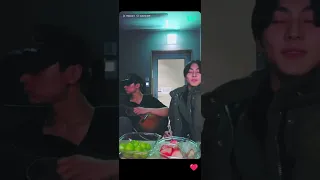 Weverse Live Jungwoon and Jay cover LOVE YOURSELF #enhypen #jongseong #jungwoon #loveyourself