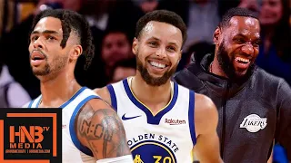 LA Lakers vs  GS Warriors - Full Game Highlights | October 18, 2019 NBA Preseason