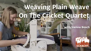 Weaving Plain Weave On The Cricket Quartet