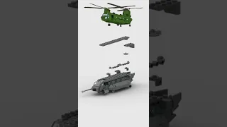 Boeing CH-47 Chinook #shorts #레고 #レゴ #lego #toys #boeing #helicopter #lego #satisfying #timelapse