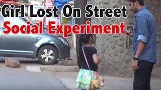 Girl Lost On Street - What Will You Do? - Social Experiment - Funk You (Prank in India)