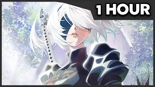 [1 HOUR] NieR:Automata Ver1.1a Opening Full 『escalate』by Aimer