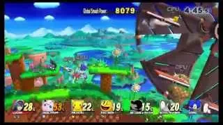 Super Smash Bros. For Wii U Classic Mode Intensity 9 0 As Lucina