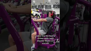How to Perform The Chest Press Machine at Planet Fitness!