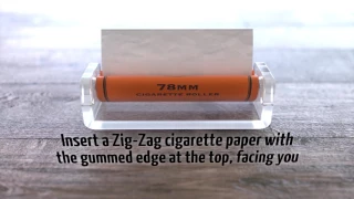 How to Use a Cigarette Roller