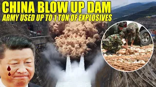 Chinese Army used up to 1 ton of explosives to BLOW UP flood dams amid rescue for 1.2 million