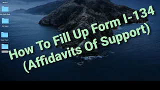 Step 3: K1 Visa Filling For Your Fiancee || How To Fill Form I-134 (Affidavits Of Support)