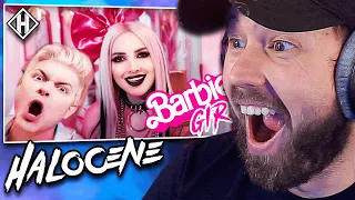 Barbie Girl - Metal Cover by Halocene (Aqua) REACTION | I AM PUSS IN BOOTS