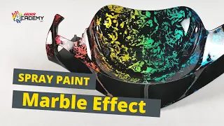 Marble Effect Painting | Spray Paint Effect | Cat Semburan ♦️ DPI Anchor Academy