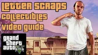 GTA 5 - All Letter Scraps Collectibles (100% Completion) - 'A Mystery, Solved' Achievement / Trophy