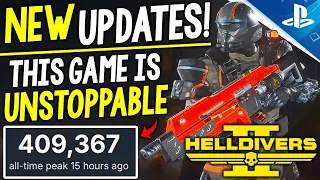 NEW Helldivers 2 Updates! MASSIVE SUCCESS - Why is Helldivers 2 Such a BIG Game?