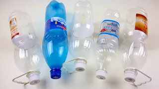 Never throw away plastic bottles. My husband cried when he saw me using them.