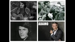 ADAMO Medley en español (la ultima en francés subtitulada) En bandolera, La noche ...
