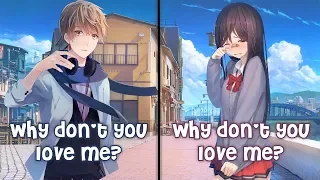 Nightcore - Why Don't You Love Me (Switching Vocals)