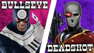 Кто кого #34 Ме́ченый (Bullseye) vs Дедшот (Deadshot)