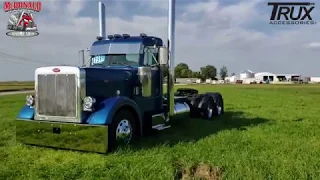 379 Peterbilt | Full Restoration | Under 10 minutes | Fast Forward Recap | McDonald Chrome Shop