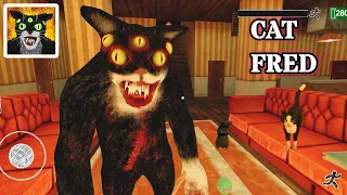 CAT FRED EVIL PET: HORROR GAME - FULL GAMEPLAY WALKTHROUGH | SCARY ESCAPE | MOBILE ANDROID 🔥