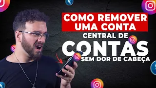 Como retirar uma conta da central de contas sem dor de cabeça