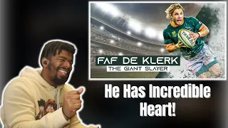 NFL FAN REACTS TO Size Doesn't Matter | Faf De Klerk Tribute