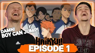 Volleyball Player and Athlete React to HAIKYUU!! Ep. 1 | G-Mineo Reacts