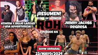 ROH Ring Of Honor 23 Mayo 2024 | RESUMEN Y RESULTADOS
