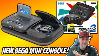 NEW SEGA Mini Classic Console Announced! SEGA CD & MORE! Mega Drive Mini 2 With 50+ GAMES!