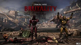 Mortal Kombat XL Triborg "Friendship Assist Sektor" Brutality