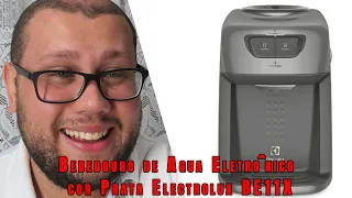 Bebedouro de Água Eletrônico cor Prata Electrolux BE11X