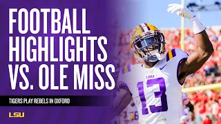 LSU Football at Ole Miss - Game Highlights (10/23/21)