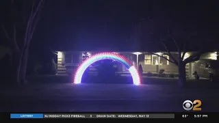 LI Man Sets Up Light Display In Yard To Bring Joy Amid Coronavirus Pandemic