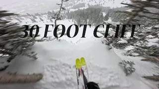 backflips, cliffs, and powder skiing in Utah