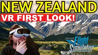 MSFS WORLD UPDATE 12: NEW ZEALAND FIRST LOOK! PICO 4