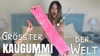 Der GRÖSSTE KAUGUMMI der Welt 😵 😍 | BibisBeautyPalace