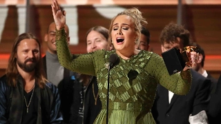 Adele sweeps Grammys with 5 wins