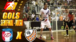 SEMIFINAL | Gols Joinville X Carlos Barbosa | Jogo de Volta | Liga Futsal 2012 (16/09/2012)