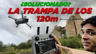 TODOS LOS MINIS se limitarán a 120m... 😮 y el primero el Mini 4 PRO