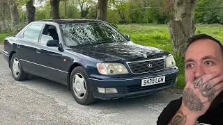 finally driving the barn find Lexus...i was SHOCKED!