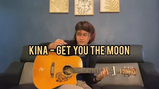 Kina - Get You The Moon (ft snow) guitar cover by Anwar Amzah