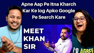 Meet Khan Sir | Sandeep Maheshwari | Reaction
